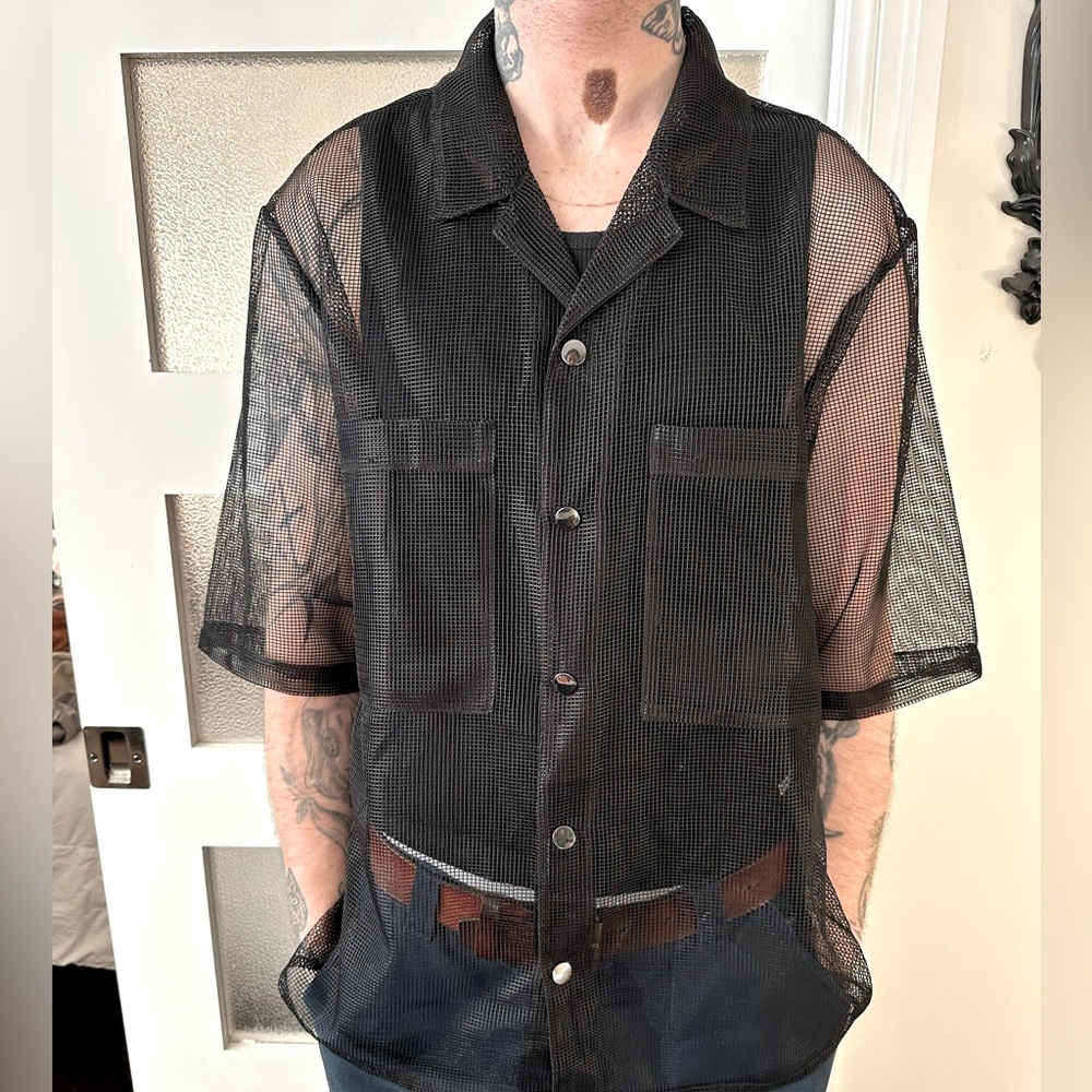 Men’s Zara Mesh Shirt